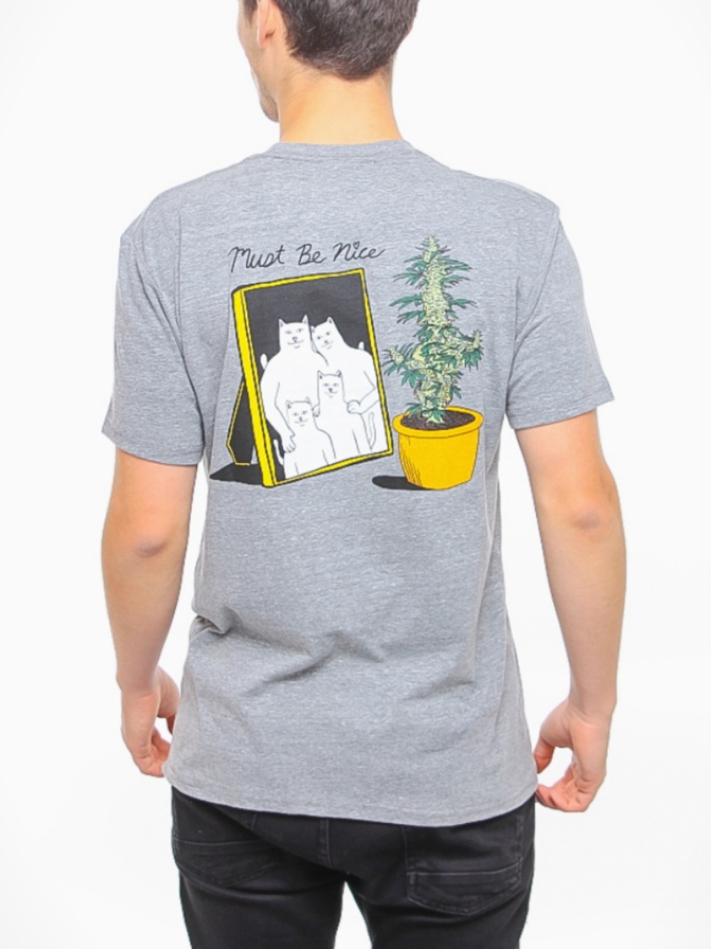 RIPNDIP "Family Reunion" TShirt, Ash Grey, XL